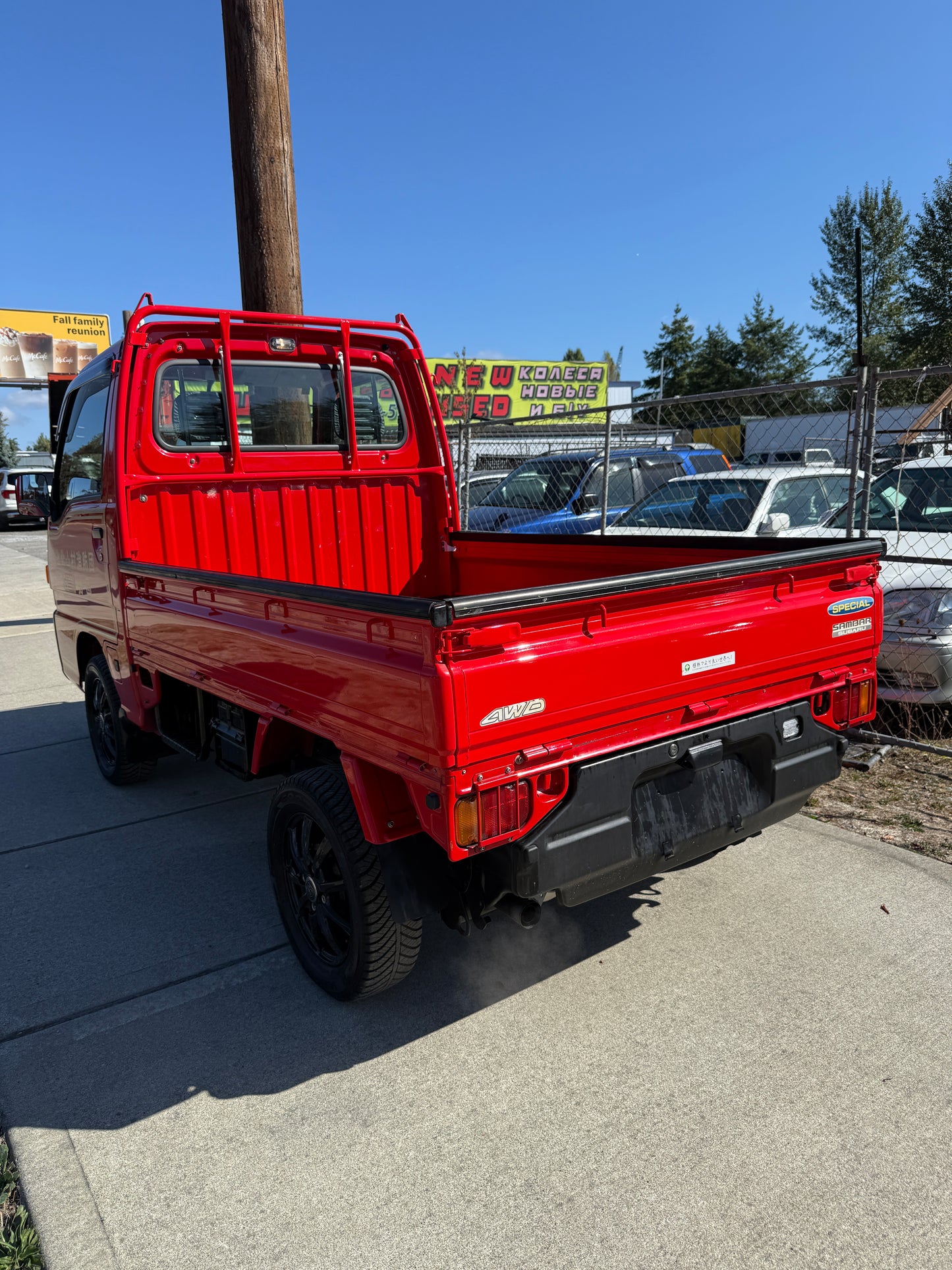 1997 Subaru Sambar Fire Truck