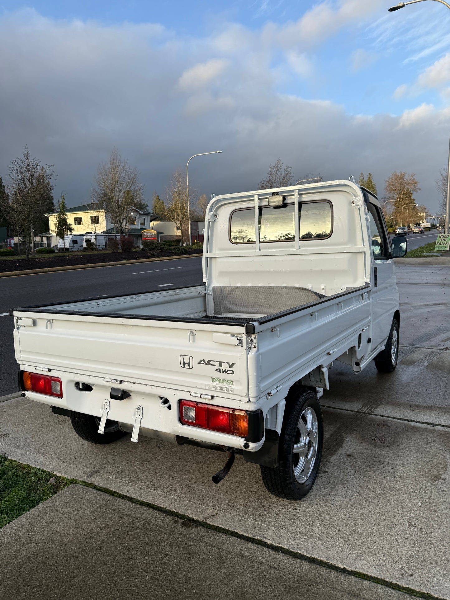 1999 Honda Acty 4WD Kei Truck – Newer Generation / Power Steering / Airbag