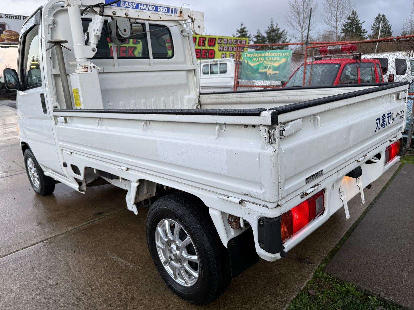 2000 Honda Acty 4WD – Easy Hand 250 Crane