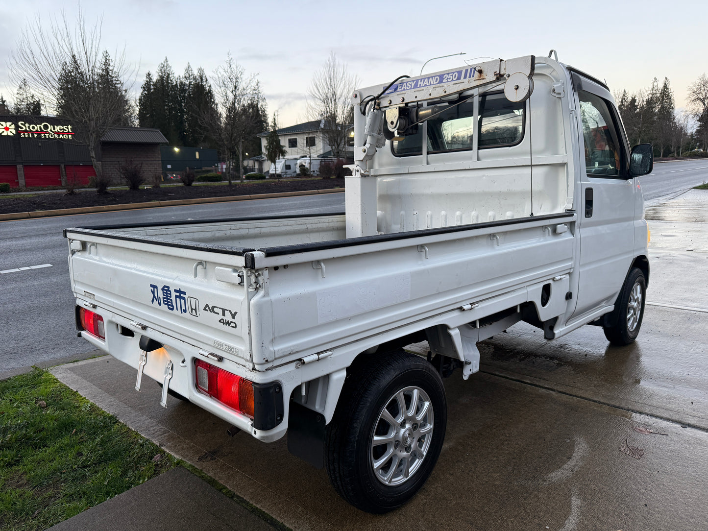 2000 Honda Acty 4WD – Easy Hand 250 Crane